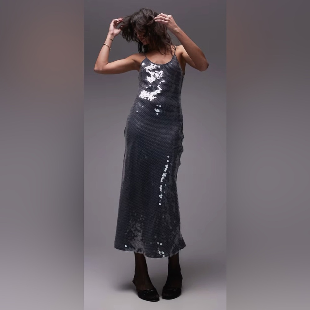 Topshop sequin dress